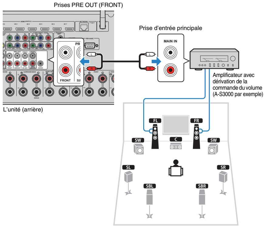 PNI RXA3050 TITANE - Prise CENTER - 1