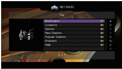 PNI RXA3050 TITANE - Écoute de la radio internet - 1
