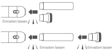 Xiaomi MIVACUUMCLEANLIGHT - Installation der Dusen - 1