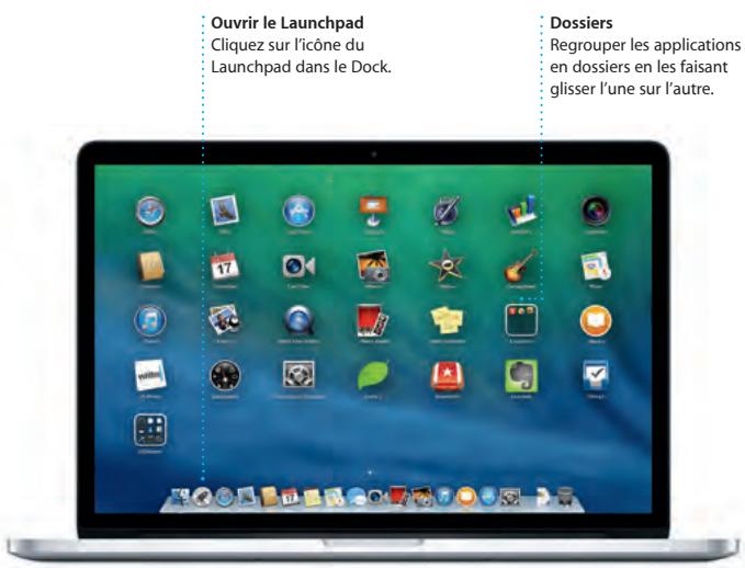APPLE MBP RETINA 15 - Trouver rapidement l'application souhaitée - 1