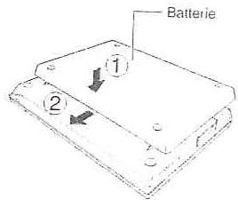 TOSHIBA SD-P100 DTSE - Fixation de la batterie - 2