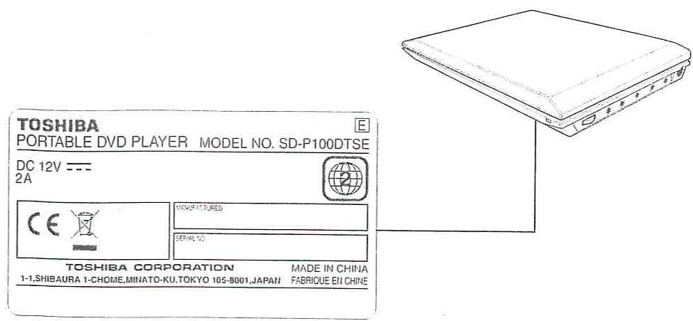 TOSHIBA SD-P100 DTSE - Precautions de securite - 1