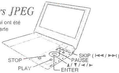 TOSHIBA SD-P100 DTSE - Visualisation des fichiers JPEG - 1