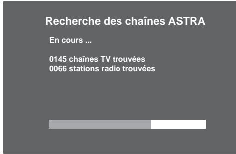 SAGEM ISD-91HD - 6-1-4 Recherche des chaînes ASTRA - 1