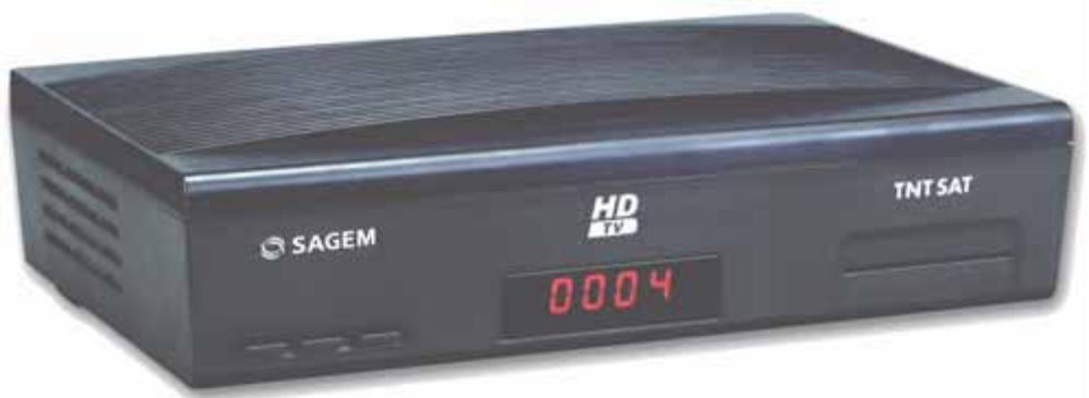 SAGEM ISD-91HD - Terminal haute définition de réception de TNT gratuite par satellite avec carte d'accès TNTSAT - 2