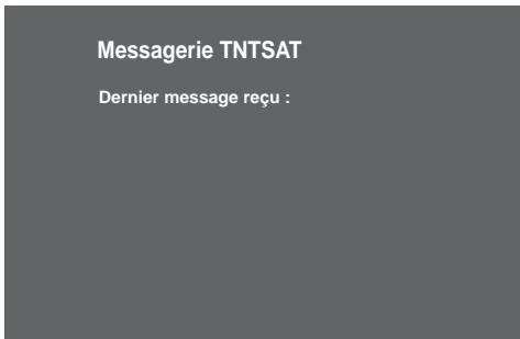 SAGEM ISD-91HD - Messagerie TNTSAT - 1
