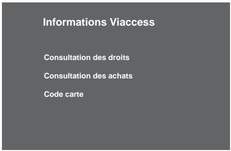 SAGEM ISD-91HD - Informations viaccess - 1
