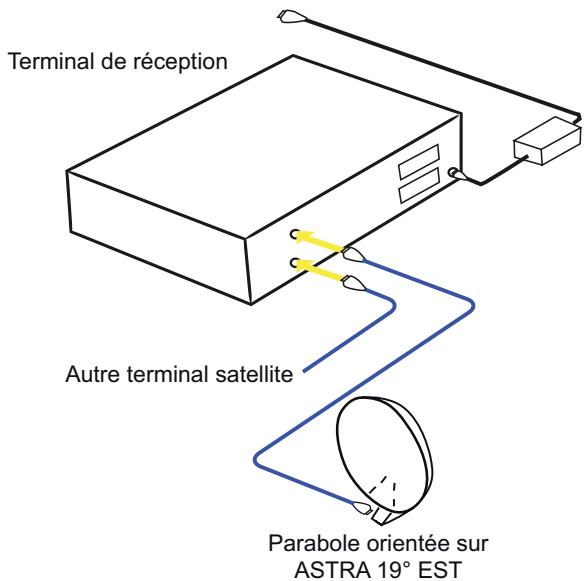 SAGEM ISD-91HD - Raccordements à l'antenne - 1