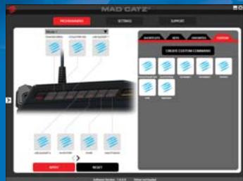 MAD CATZ STRIRE T.E WHITE - MAIN KEY Brightness : helligkeit DER haupttastatur :: luminosite du clavier principal - 8