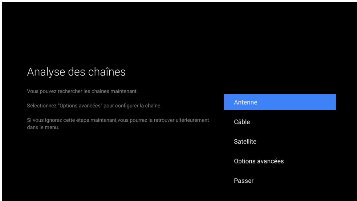 Xiaomi TVMI P1 43 - Analyse des chaînes - 1