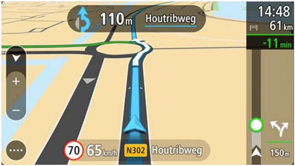 TOMTOM GPSGOESSENTIAL5 - Sélectionner un parcours plus rapide - 1