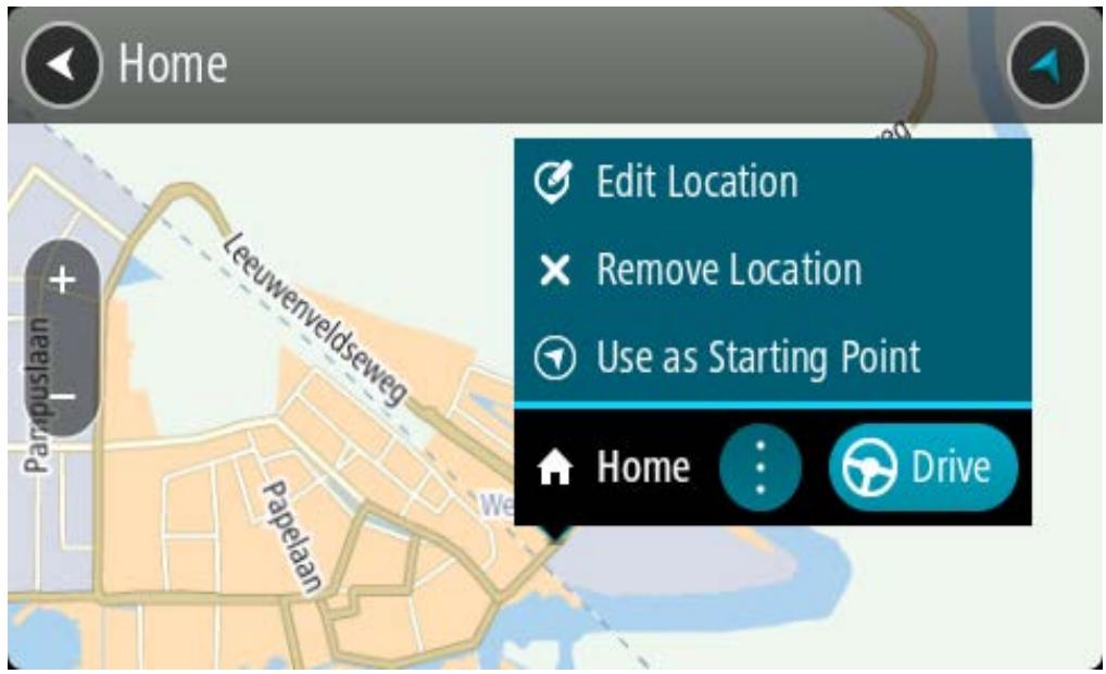 TOMTOM GPSGOESSENTIAL5 - Modifierer votre domicile à l'aide de mes destinations - 1