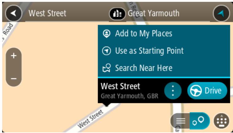 TOMTOM GPSGOESSENTIAL5 - Planifier un parcours à l'avance - 1
