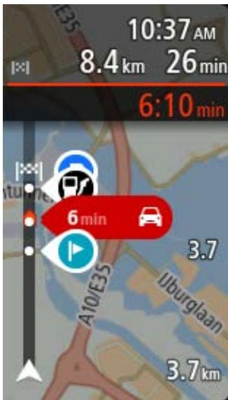 TOMTOM GPSGOESSENTIAL5 - Barre de parcours - 1
