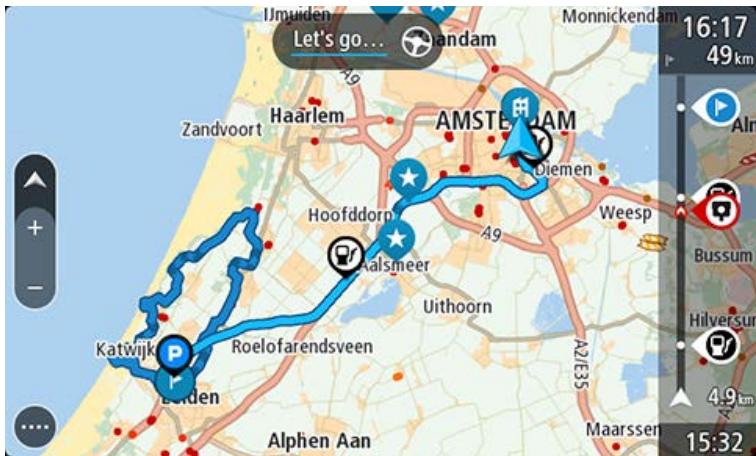 TOMTOM GPSGOESSENTIAL5 - Choisir où vous voulez commencer un parcours - 3