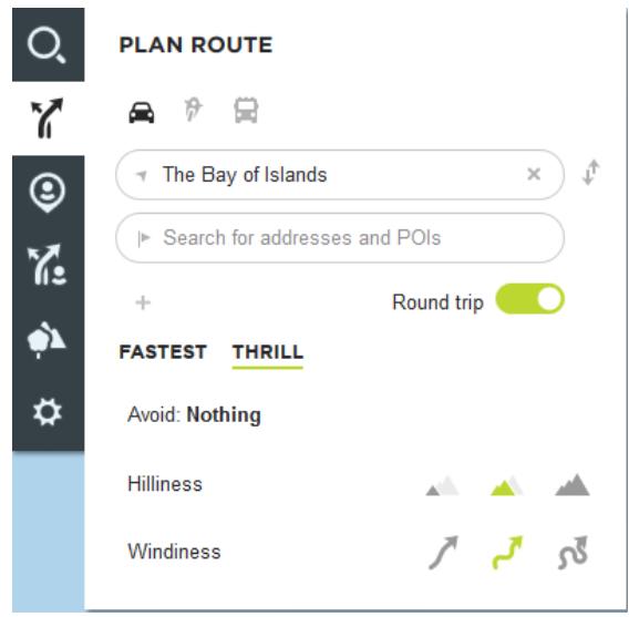 TOMTOM GPSGOESSENTIAL5 - Planifier un parcours vers un arrêt - 3