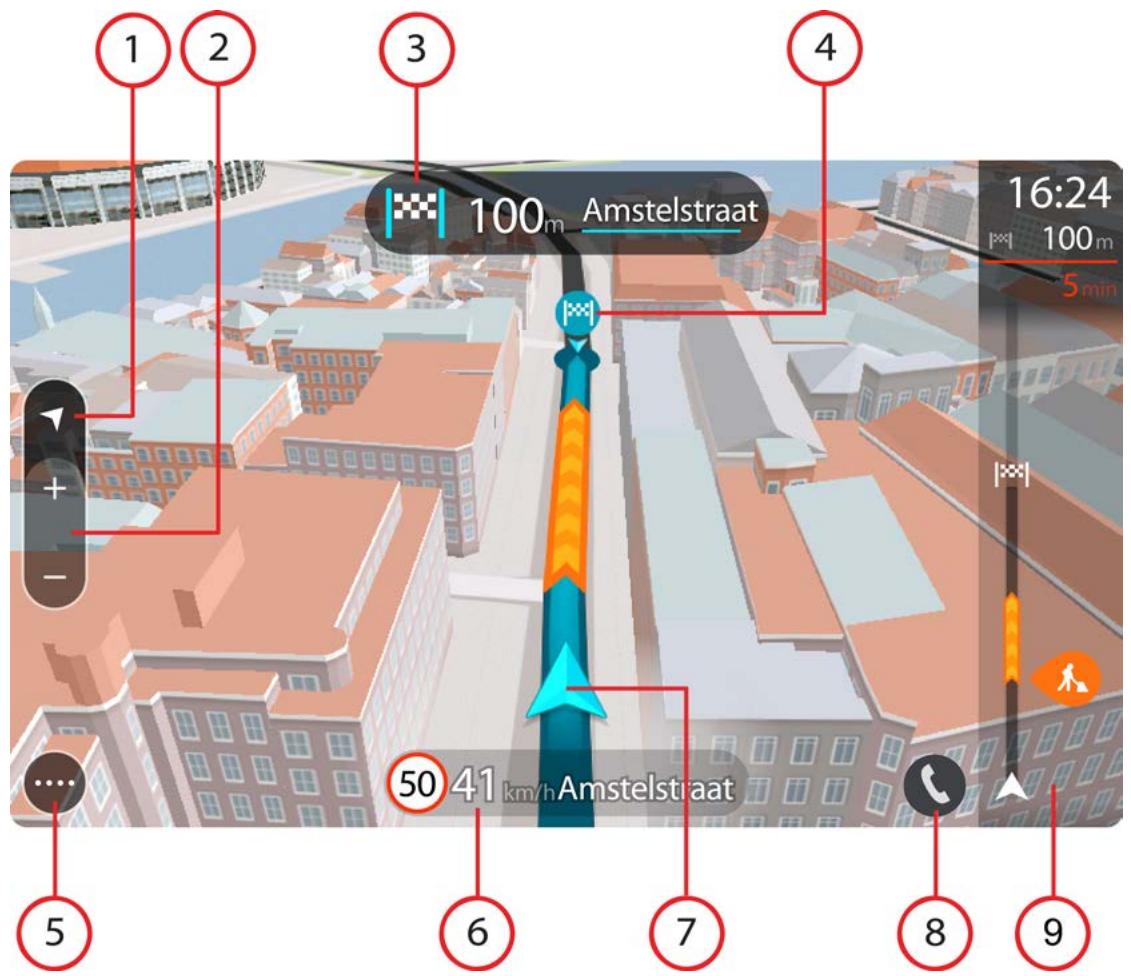 TOMTOM GPSGOESSENTIAL5 - Le mode guidage - 1