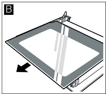 NEFF B15E42N3FR - Dépose de la vitre de porte - 2