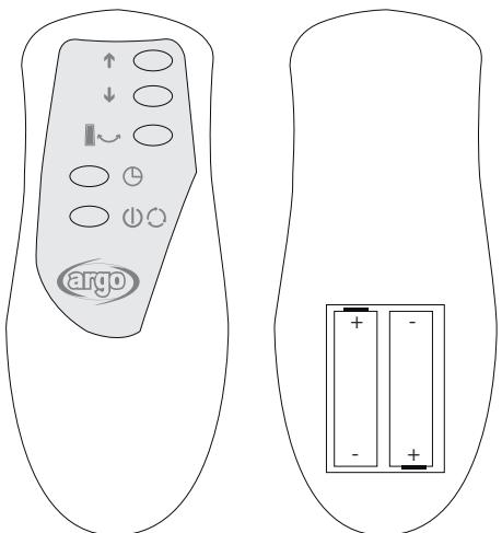 ARGO HI FAN DIGIT PLUS - Telecommande - 1