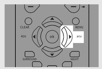 THOMSON DPL 580 HT ARGENT - Recherche de stations par type de programme - 1