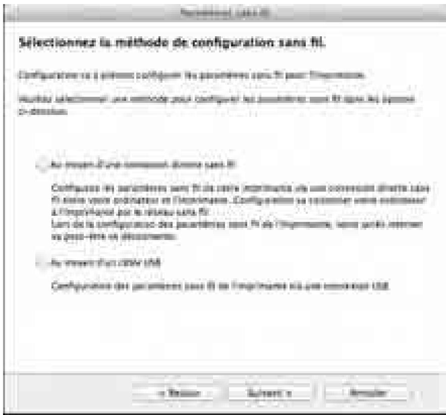 SAMSUNG Sl-C46OW - Configuration du réseau sans fil - 2