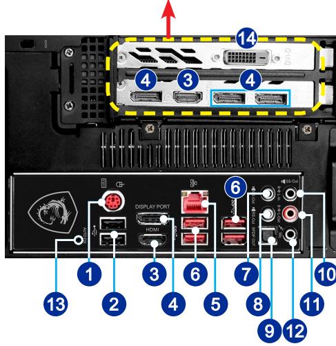 MSI Mi3 VR7-005 - ▶ Vue arrière - 2
