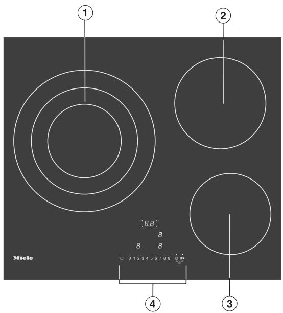 MIELE KM6520 - Table de cuisson - 4