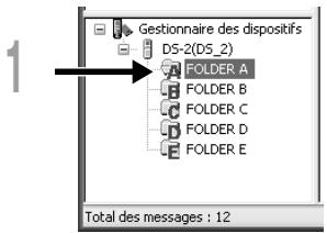 OLYMPUS DS2 - Sélectionnez le fichier vocal. - 1