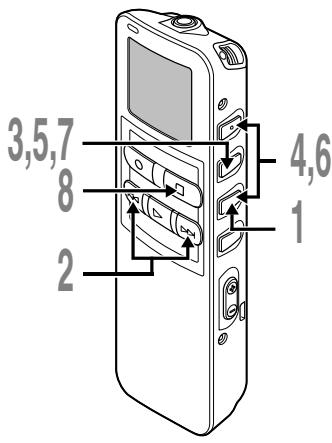 OLYMPUS DS2 - Verrouillage de fichiers (LOCK) - 1
