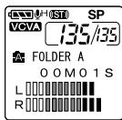 OLYMPUS DS2 - Lors d'un enregistrement en mode VCVA - 1