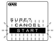 OLYMPUS DS2 - Appuyez à nouveau sur la touche MENU/SET. - 1