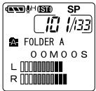 OLYMPUS DS2 - Lors du mode d'enregistrement - 1