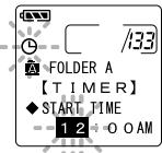 OLYMPUS DS2 - Réglage de l'heure d'arrêt. - 1