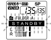 OLYMPUS DS2 - Appuyez sur la touche REC pour démarrer l'enregistrement. - 1