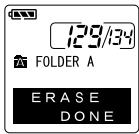 OLYMPUS DS2 - Appuyez sur la touche MENU/ SET pendant que "START" clignote. - 3