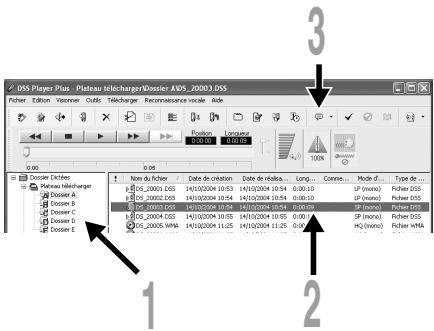 OLYMPUS DS2 - Démarrez la reconnaissance vocale. - 1