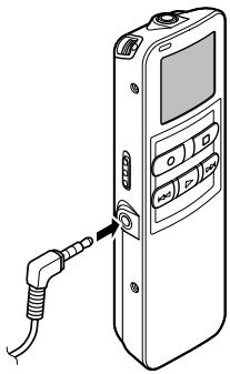 OLYMPUS DS2 - Utilisation d'un écouteur - 1