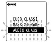 OLYMPUS DS2 - Modification de la classe USB (USB CLASS) - 3