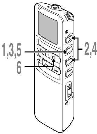OLYMPUS DS2 - Méthode de paramétrage du menu - 1