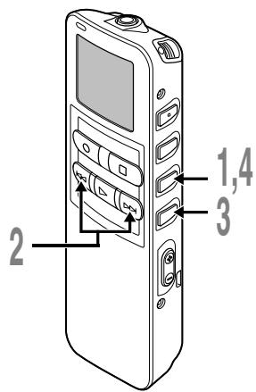 OLYMPUS DS2 - Effacement d'un fichier à la fois - 1