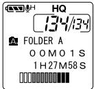 OLYMPUS DS2 - Lors du mode d'enregistrement - 2