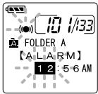 OLYMPUS DS2 - Appuyez sur la touche MENU/SET pour accepter les heures. - 1