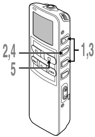 OLYMPUS DS2 - Réglage du contraste de l'écran ACL (CONTRAST) - 1