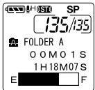 OLYMPUS DS2 - Lors du mode d'enregistrement - 4