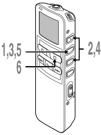 OLYMPUS DS2 - Modification à partir du menu - 3