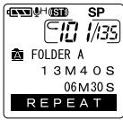 OLYMPUS DS2 - Annulation de la lecture en continue. - 1