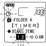 OLYMPUS DS2 - Réglage de l'heure d'arrêt. - 3