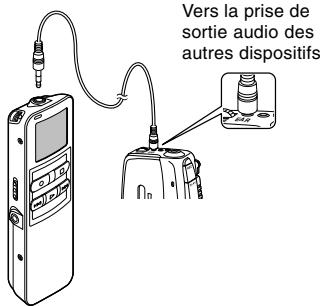 OLYMPUS DS2 - Enregistrement à partir d'un microphone externe ou d'autres dispositifs - 2