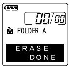 OLYMPUS DS2 - Appuyez sur la touche MENU/ SET pendant que "START" clignote. - 2