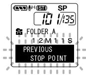 OLYMPUS DS2 - Fonction de sauvegarde de la position de fin de lecture - 1